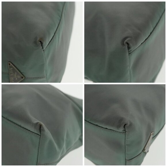 PRADA Shoulder Bag Nylon Khaki Auth 103443 - Picture 14 of 16